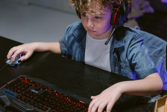 children spend to much time on screens