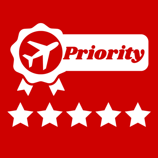 PRIORITY :Your Order Gets Top Priority